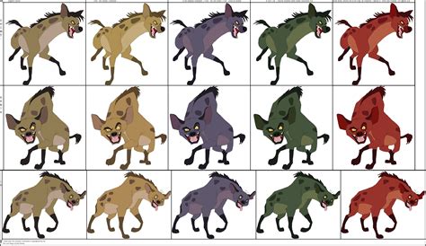 names of hyenas in lion king